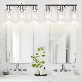 Zarbitta vanity light with reversible mounting for up or down lighting