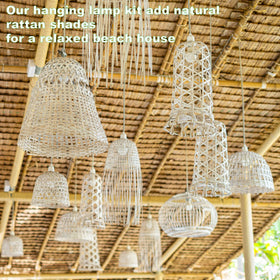 Zarnicy DIY pendant light kit helps create mood lighting.