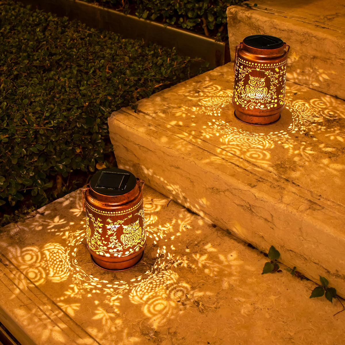 ZASOWUUO outdoor decor lantern on porch creating inviting exterior lighting.