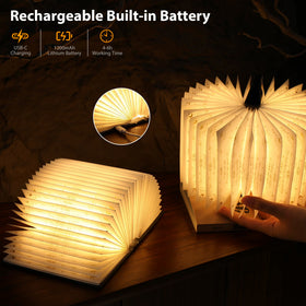 ZBOLE Magic Truth Book Light suited for a cozy reading nook and desk setup.