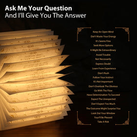 ZBOLE Magic Truth Book Light on display invites curiosity and conversation.