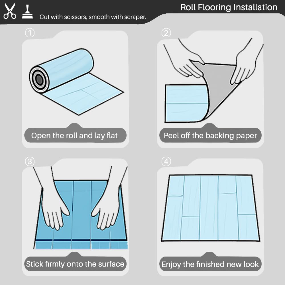 ZBSKJ no-glue installation enables quick, clean projects.
