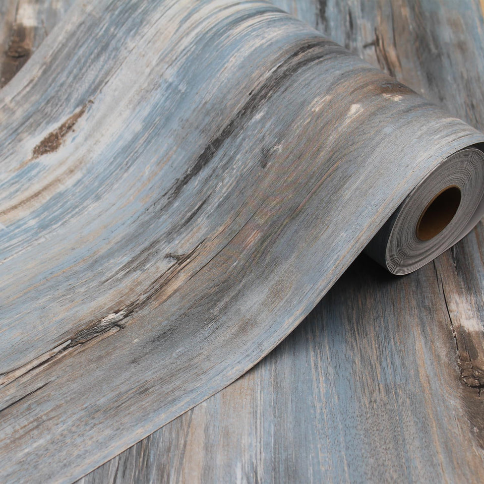 ZBSKJ peel and stick flooring wood grain texture for a warm, durable look.