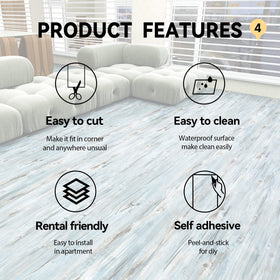 ZBSKJ realistic wood finish ideal for RV or home spaces.
