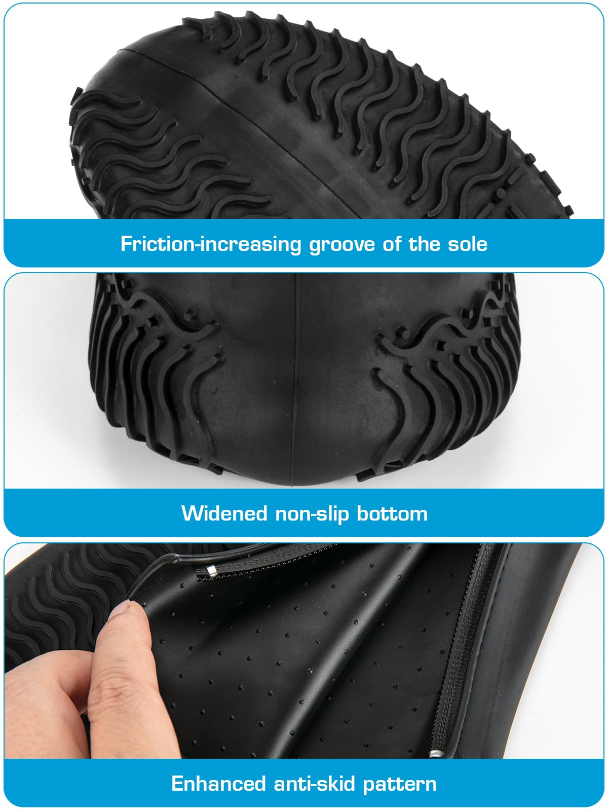 Zbyoujer adjustable flexible fit accommodates most shoes