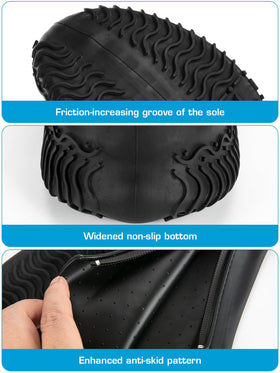 Zbyoujer adjustable flexible fit accommodates most shoes