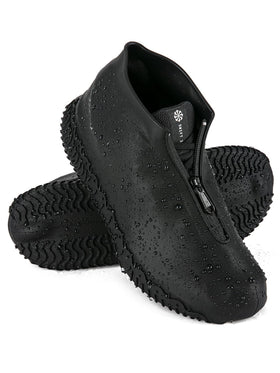 Zbyoujer waterproof rain shoe covers protect shoes from rain and mud
