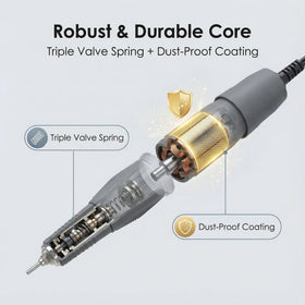 Zcafmfzf Marathon-4 micromotor supports intricate detail work with foot control.