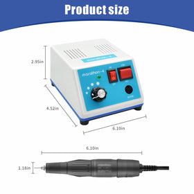 Zcafmfzf Marathon-4 micromotor enables precise fine engraving with quiet operation.