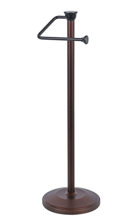 ZCCZ ORB finish freestanding stand top view showing storage area