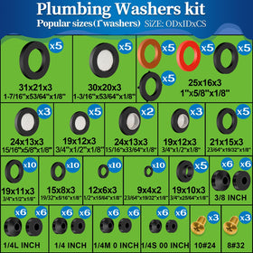 ZDBB 1075-pcs beveled faucet washers for reliable leaks prevention