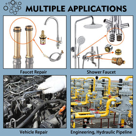 ZDBB plumbing seal kit assembly for quick repairs and DIY fittings.