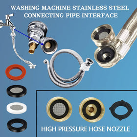 ZDBB silicone gasket with stainless filter for reliable seals