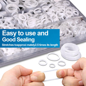 ZDBB silicone o-ring kit versatility for valves, filters, and appliances.
