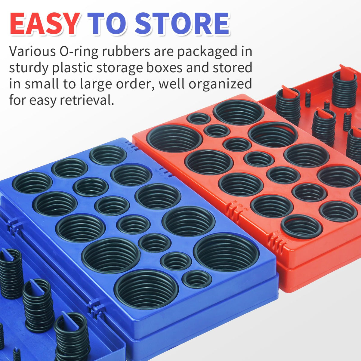 ZDBB o-ring kit with high and low temperature resistance.