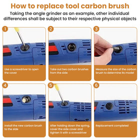 Miter saw replacement brushes deliver steadier operation.