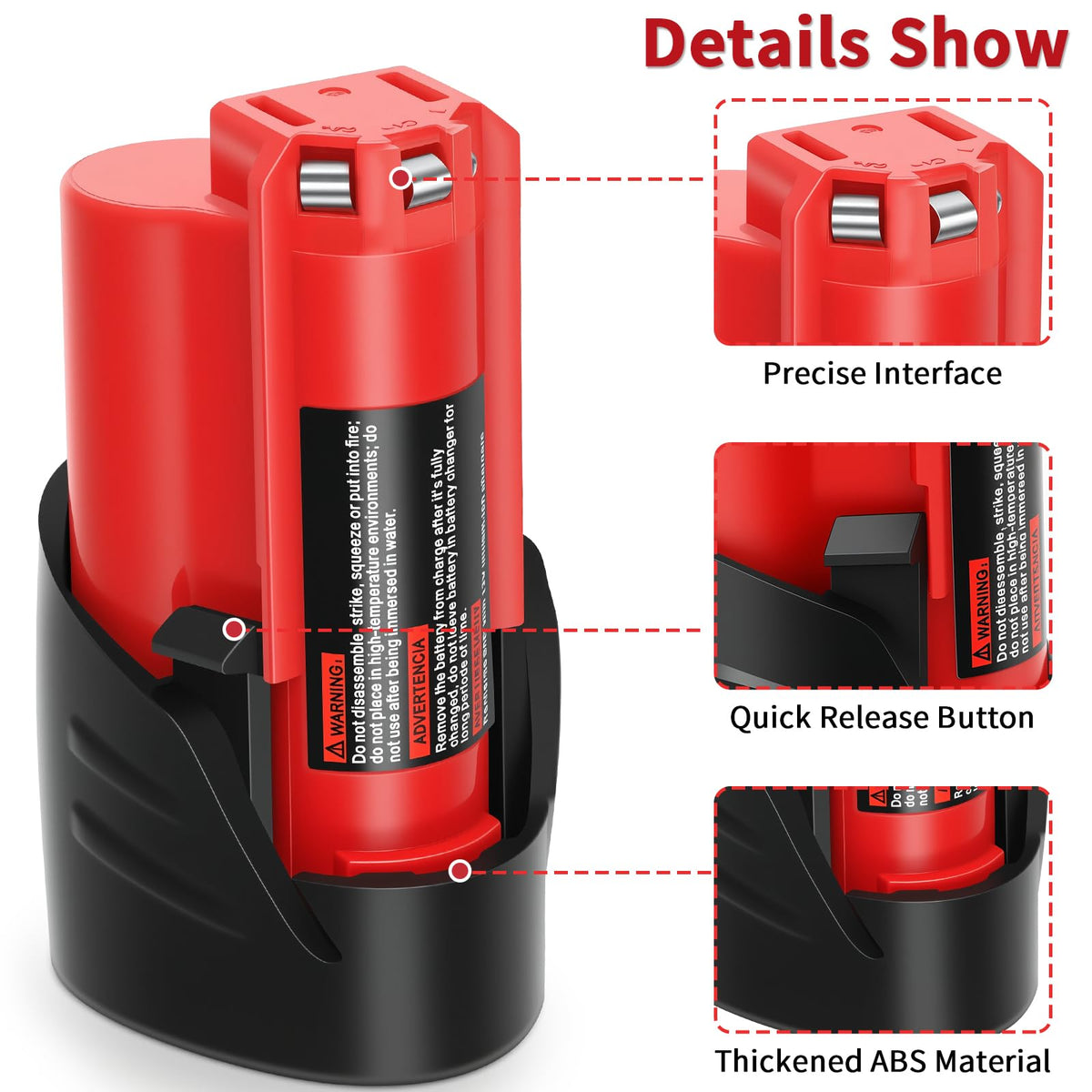Zecovolmn warranty-backed battery – professional-use ready.