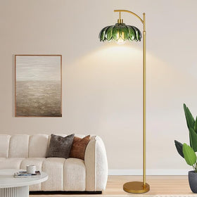 ZECOXOL dimmable floor lamp with three color temps supports work, reading, and ambiance.