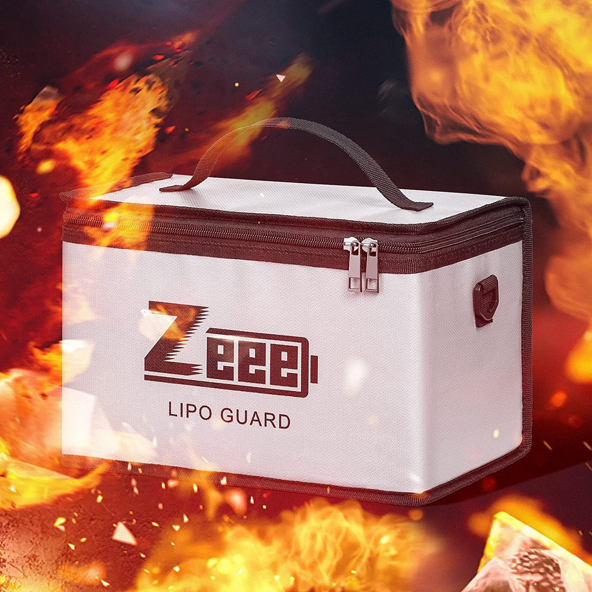 Zeee LiPo Safe Bag includes one pack for portable protection.
