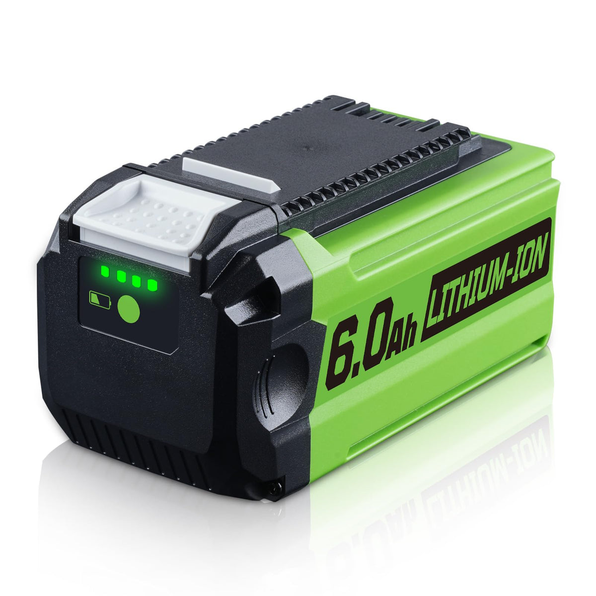 ZEERISA Greenworks 40V battery with 6000mAh capacity for extended tool use