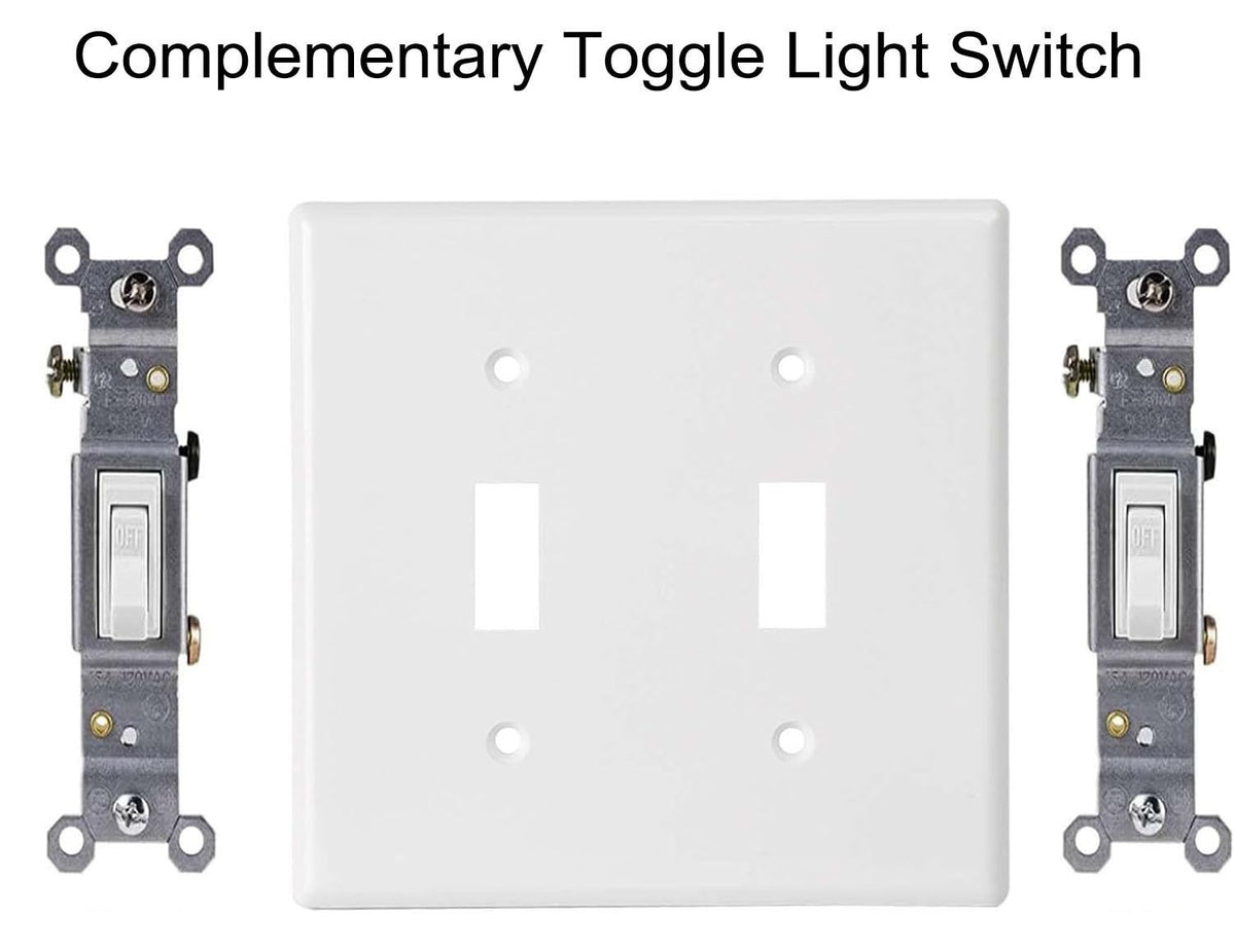 ZEFTV white wall plate for flawless outlet alignment and simple upgrades.