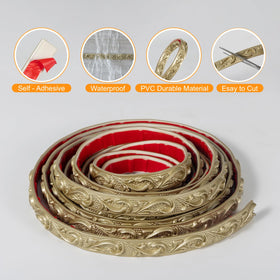 Zefuriam self-adhesive PVC trim for quick DIY upgrades