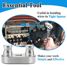 Zeiboat 77455 maximum bend up to 500 MCM for heavy gauge wires.