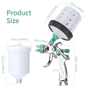 Zeinlenx spray gun ideal for base coats and primers.