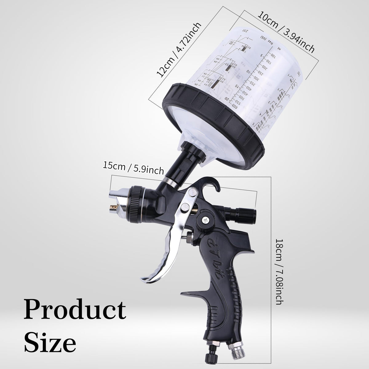 Zeinlenx spray gun quick adapter for easy setup and connections.