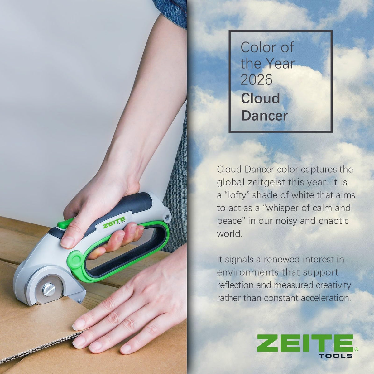 Zeite blade replacement included for continuous cutting convenience