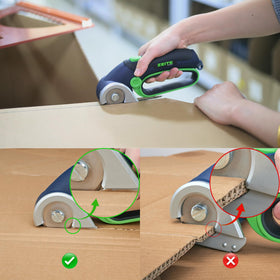 Zeite 4V cordless electric scissors safety lock enhances user protection.