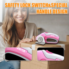 Zeite safety lock feature prevents accidental starts during use