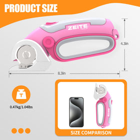 Zeite storage case keeps blades organized for travel projects