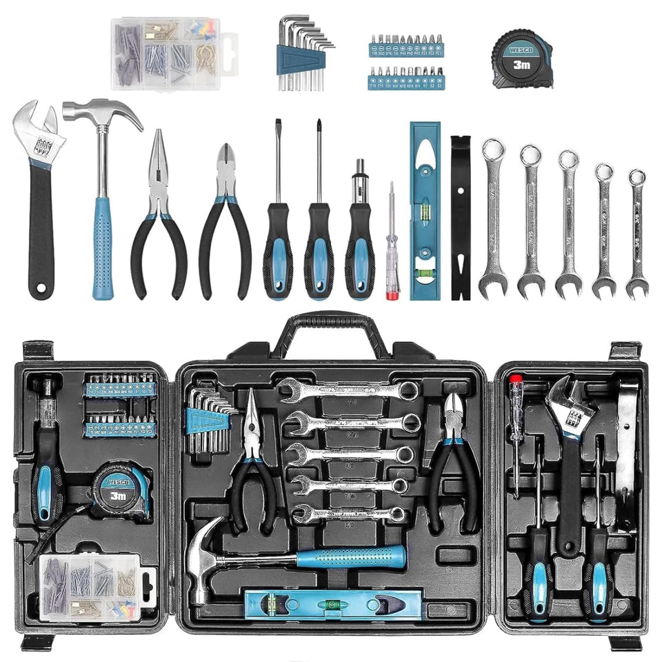 Zeite tool kit home case keeps tools organized for quick DIY fixes.