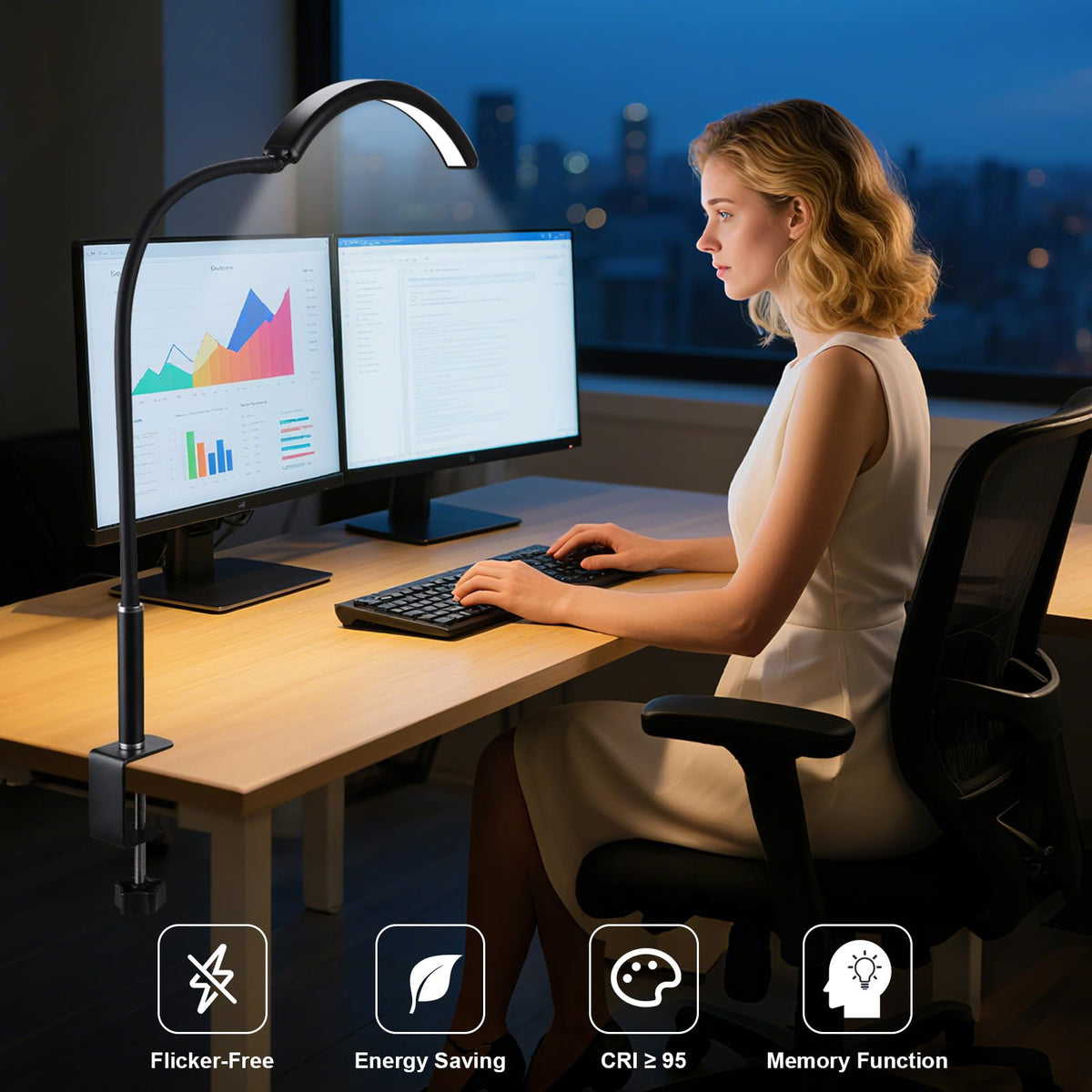 ZEKAHOV light brightness levels adapt to intricate detailing tasks