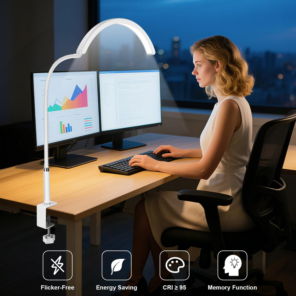 ZEKAHOV light offers warm, natural, and cool color temperatures