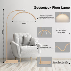 ZEKAHOV LED lamp with adjustable color temperature for warm to cool light