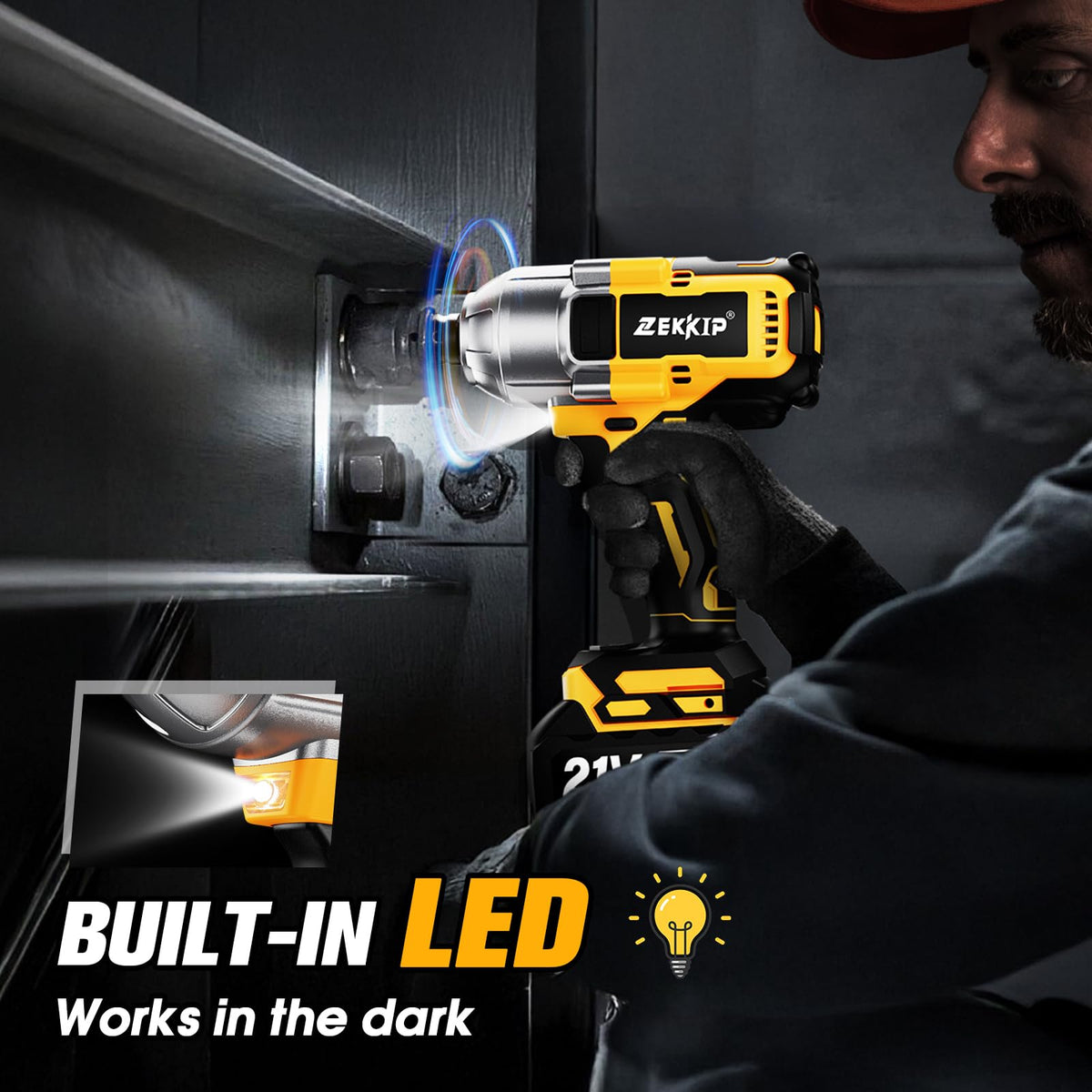 Zekkip five socket set covers common bolt sizes for versatile projects.
