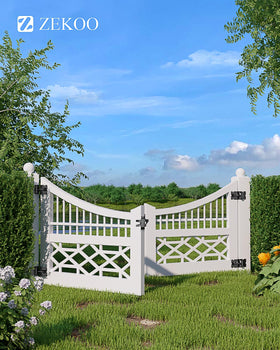 ZEKOO gate latch for wood fence ensures reliable security