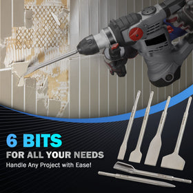 ZELCAN tile chisel for precise tile removal and edging.