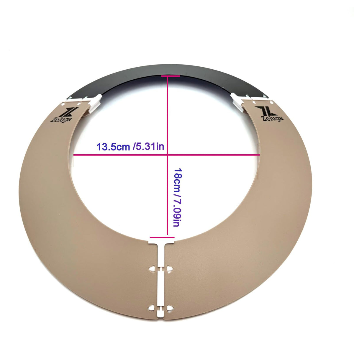 Zeluga 15-483 durable HDPE and PC construction for long-lasting protection