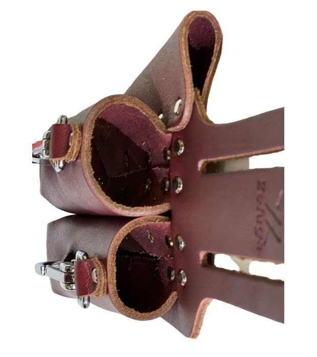 Zeluga belt slots secure attachment for stable carry.