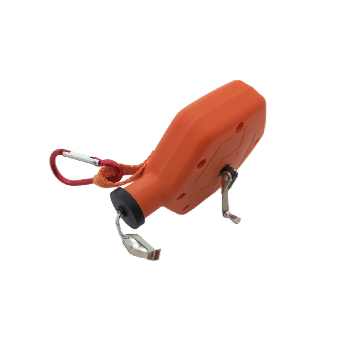 Zeluga chalk reel with six locking positions provides adjustable line tension