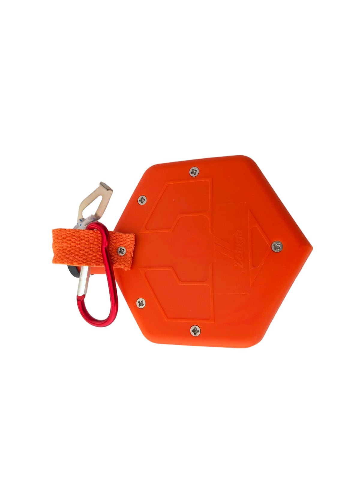 Zeluga chalk reel on construction site ready for straight-line marking