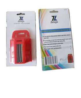 Zeluga wall-mount dispenser keeps blades organized and accessible.