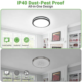 zemty 2-pack 10-inch energy-saving 15W replacement reduces power use