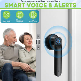 Zengtumy auto-lock feature demonstrates hands-free security after a preset interval.