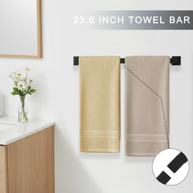 Zenitize towel hooks close-up for organized robes and towels in busy bathrooms.
