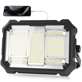 Zenndpoon 400W work light with stand provides bright, steady garage illumination.