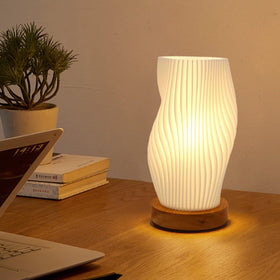 Zenply lamp offers flicker-free lighting for reading and relaxing in living areas.